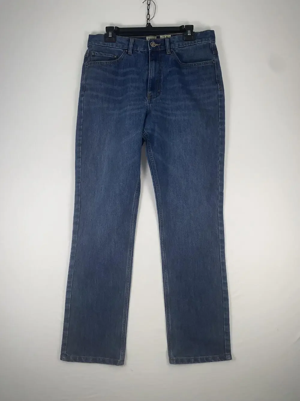 Red Head Brand Co Jeans Mens 34x30 Blue Regular Fit Straight Stretch Denim Pants